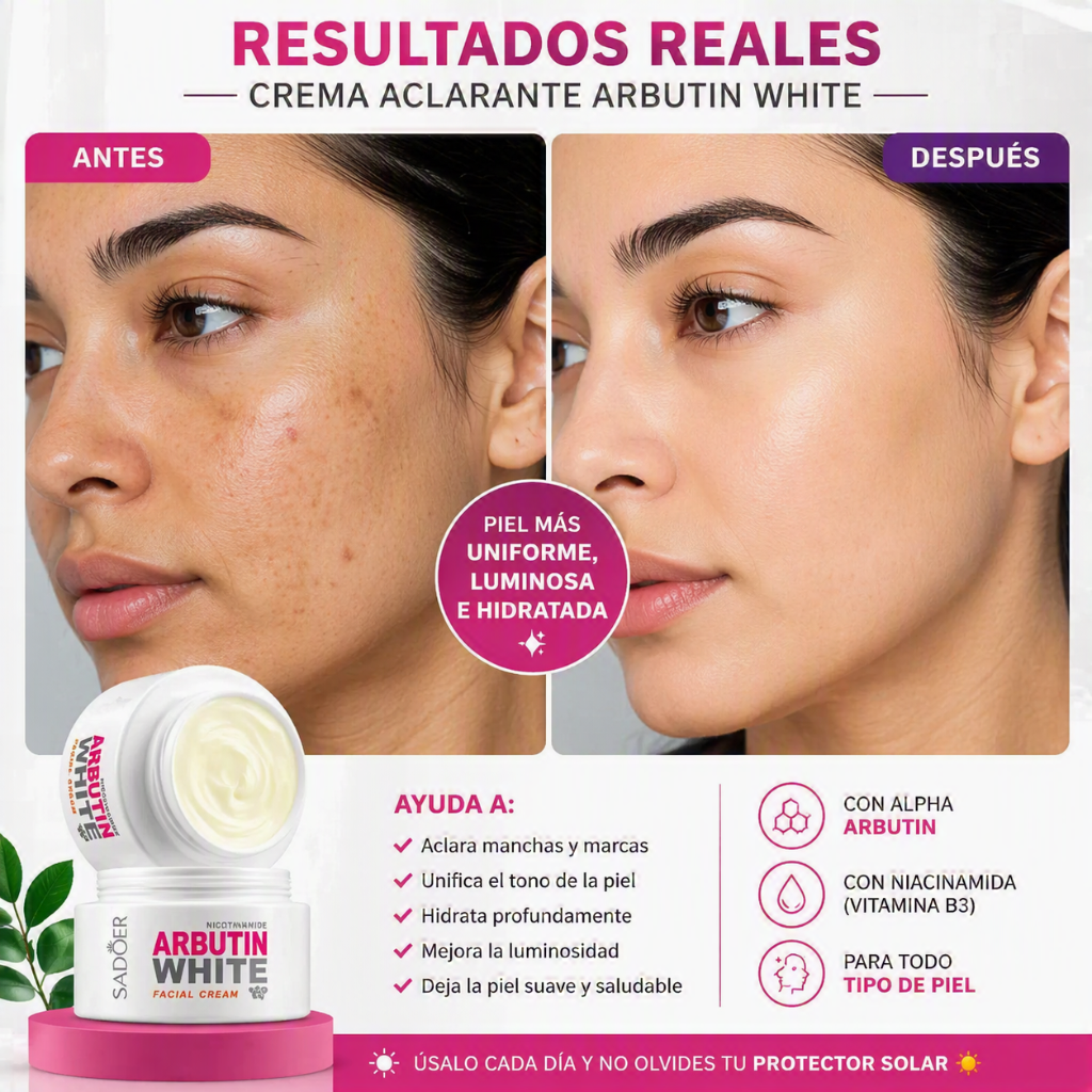 Crema Aclarante Arbutin White